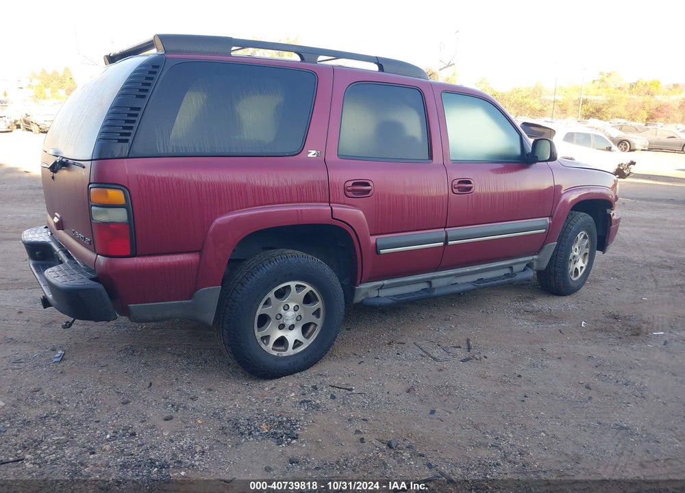 2004 CHEVROLET TAHOE Z71 VIN: 1GNEK13Z14R224161