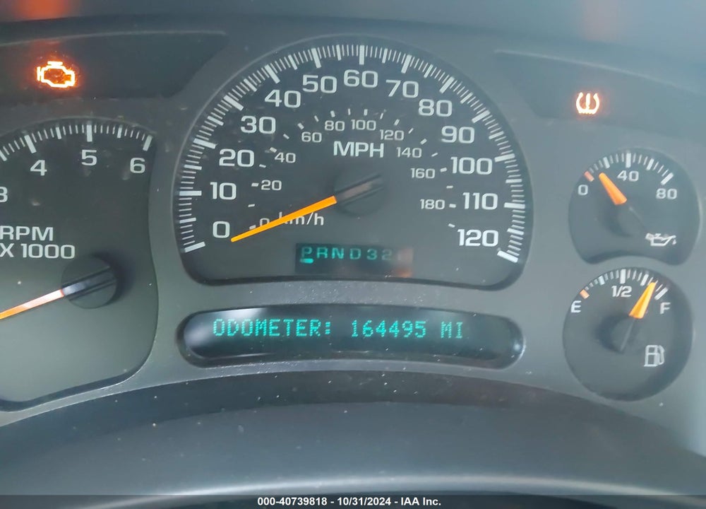 2004 CHEVROLET TAHOE Z71 VIN: 1GNEK13Z14R224161