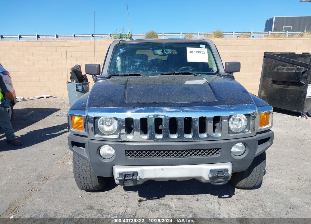 2009 HUMMER H3 SUV VIN: 5GTEN13E898143855