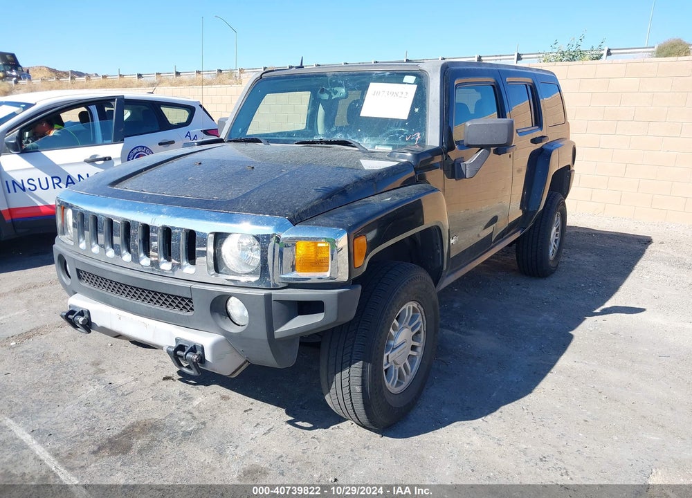 2009 HUMMER H3 SUV VIN: 5GTEN13E898143855