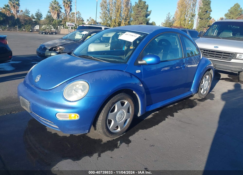 2001 VOLKSWAGEN NEW BEETLE GL VIN: 3VWBK21C21M446928