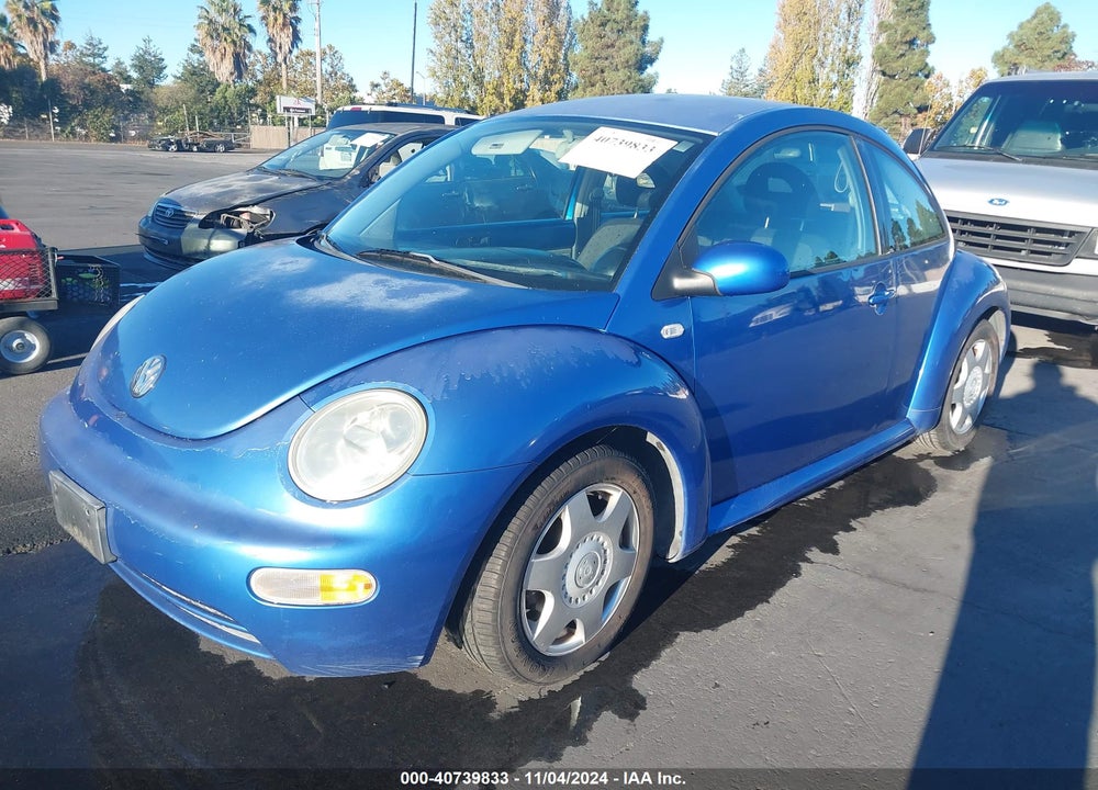 2001 VOLKSWAGEN NEW BEETLE GL VIN: 3VWBK21C21M446928