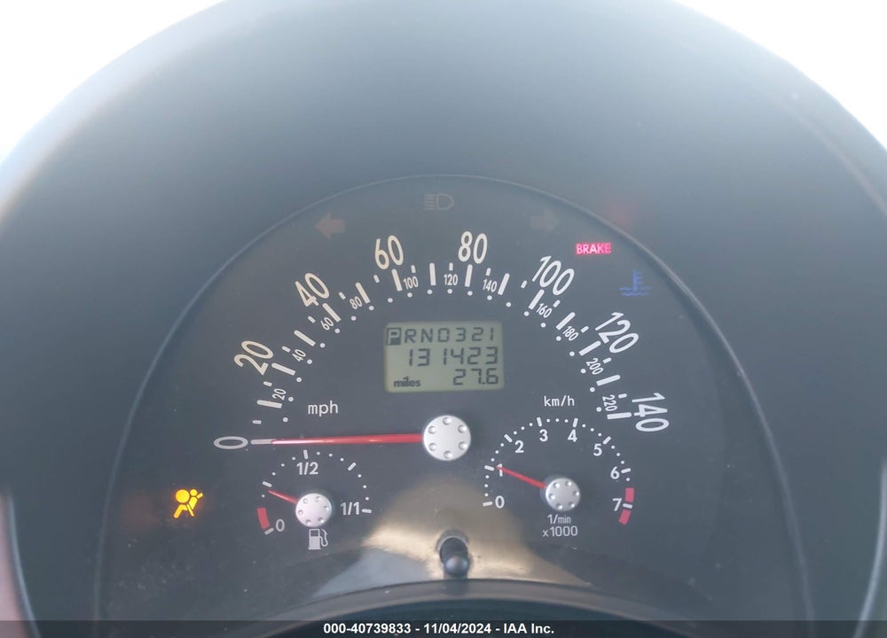 2001 VOLKSWAGEN NEW BEETLE GL VIN: 3VWBK21C21M446928