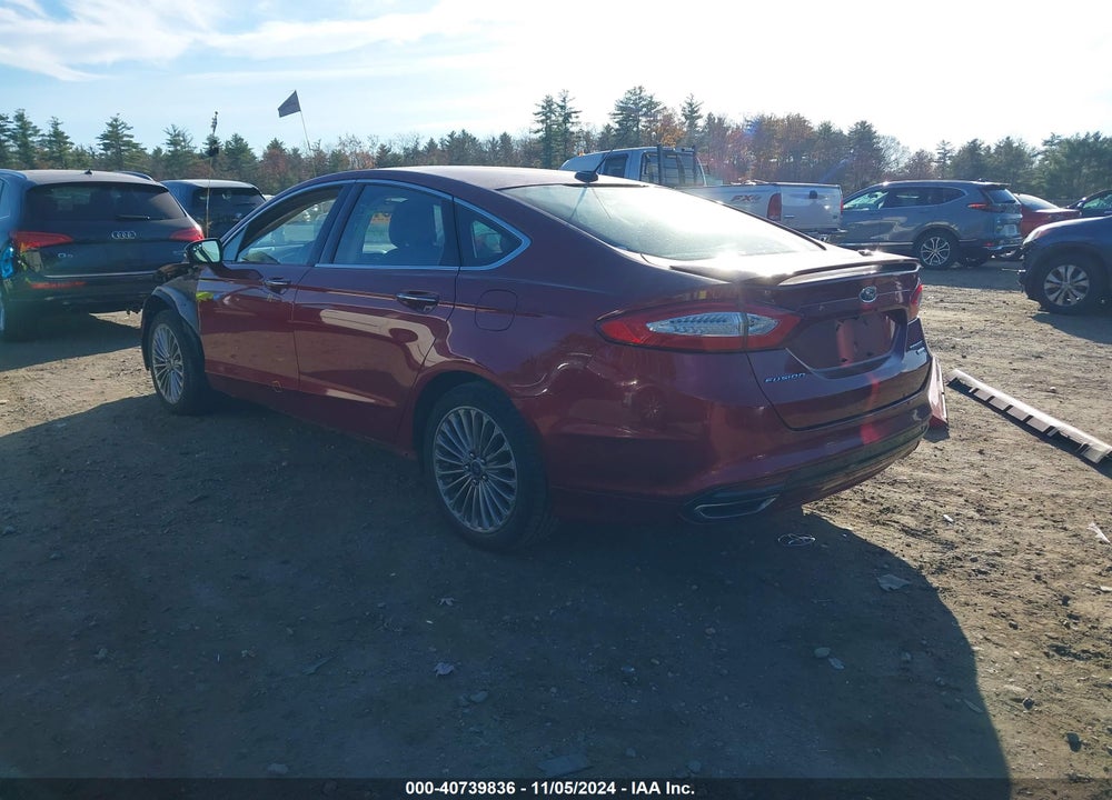 2013 FORD FUSION TITANIUM VIN: 3FA6P0D98DR210324