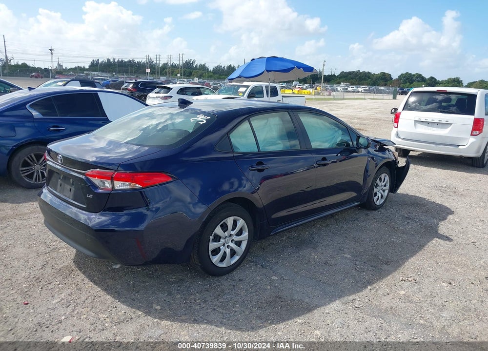 2023 TOYOTA COROLLA LE VIN: JTDB4MEE4PJ004842