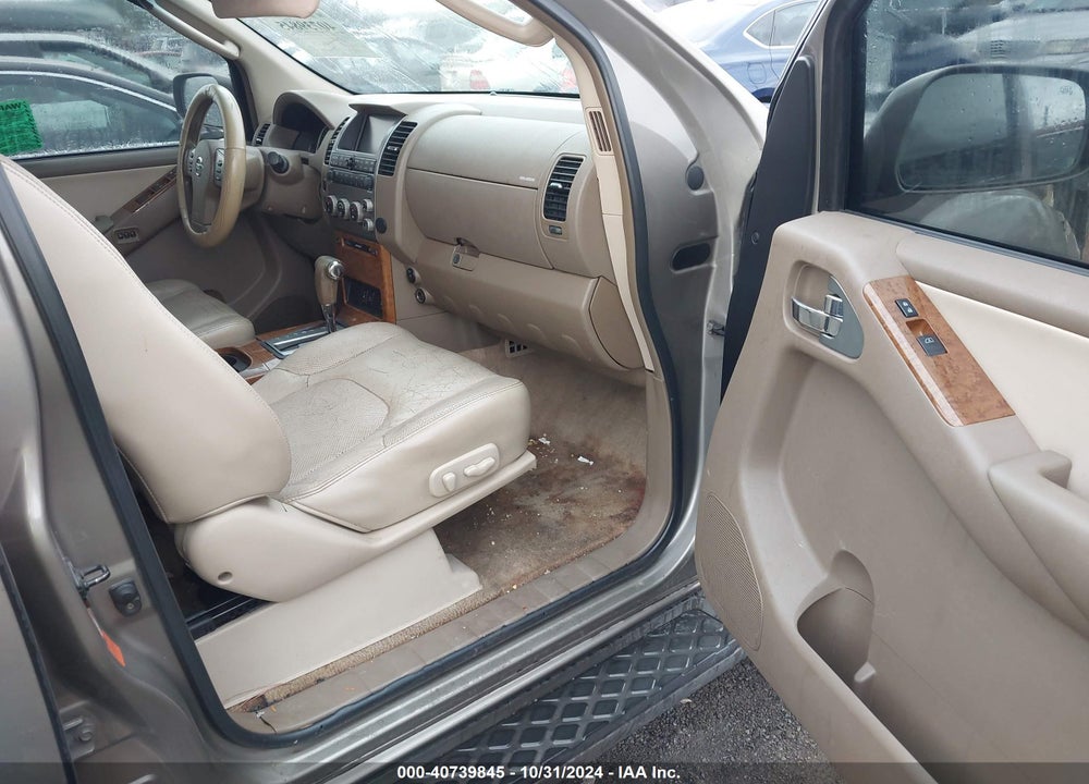 2007 NISSAN PATHFINDER LE VIN: 5N1AR18U77C622011