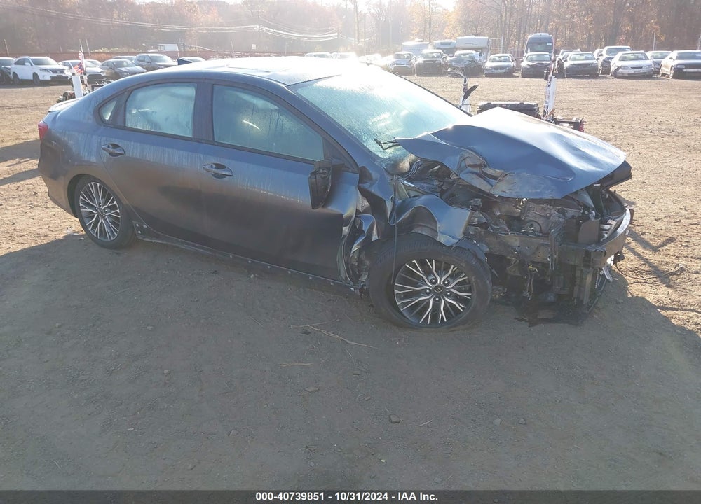 2022 KIA FORTE GT LINE VIN: 3KPF54AD7NE470237