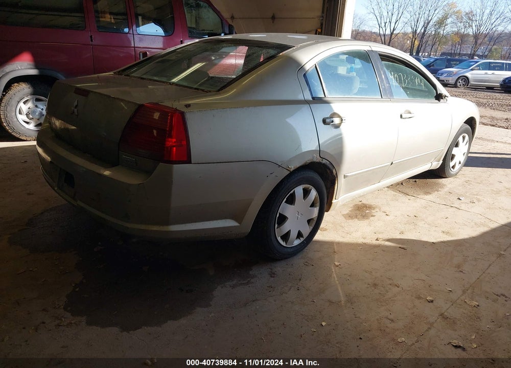 2005 MITSUBISHI GALANT LS VIN: 4A3AB36S75E043038