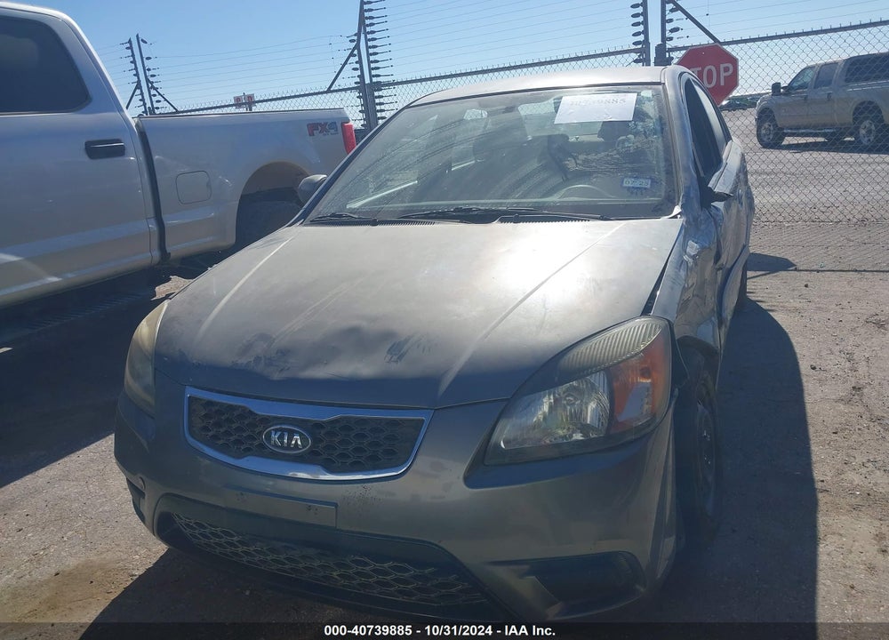 2011 KIA RIO LX VIN: KNADH4A34B6944665
