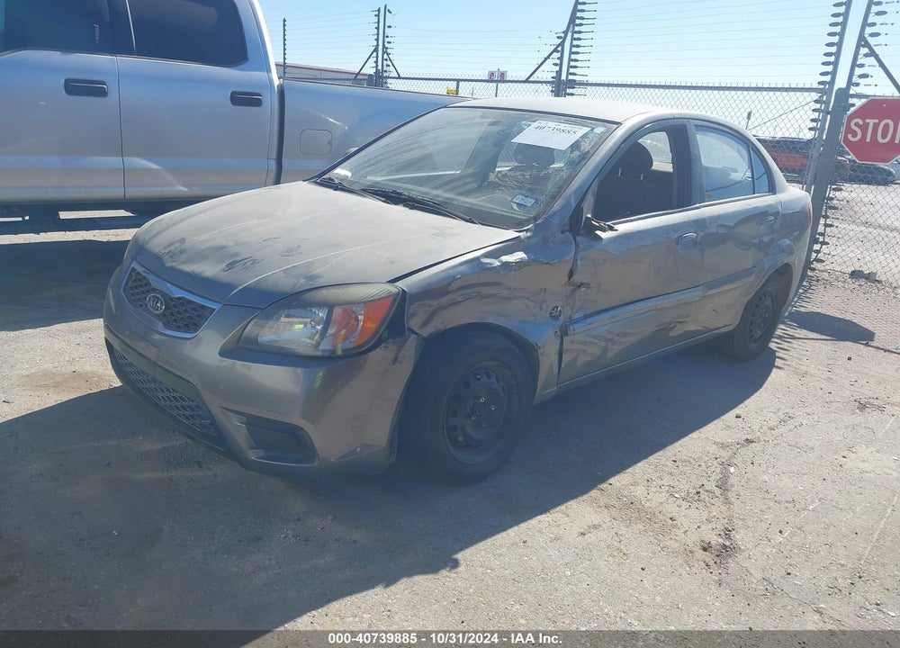 2011 KIA RIO LX VIN: KNADH4A34B6944665
