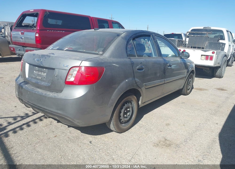 2011 KIA RIO LX VIN: KNADH4A34B6944665