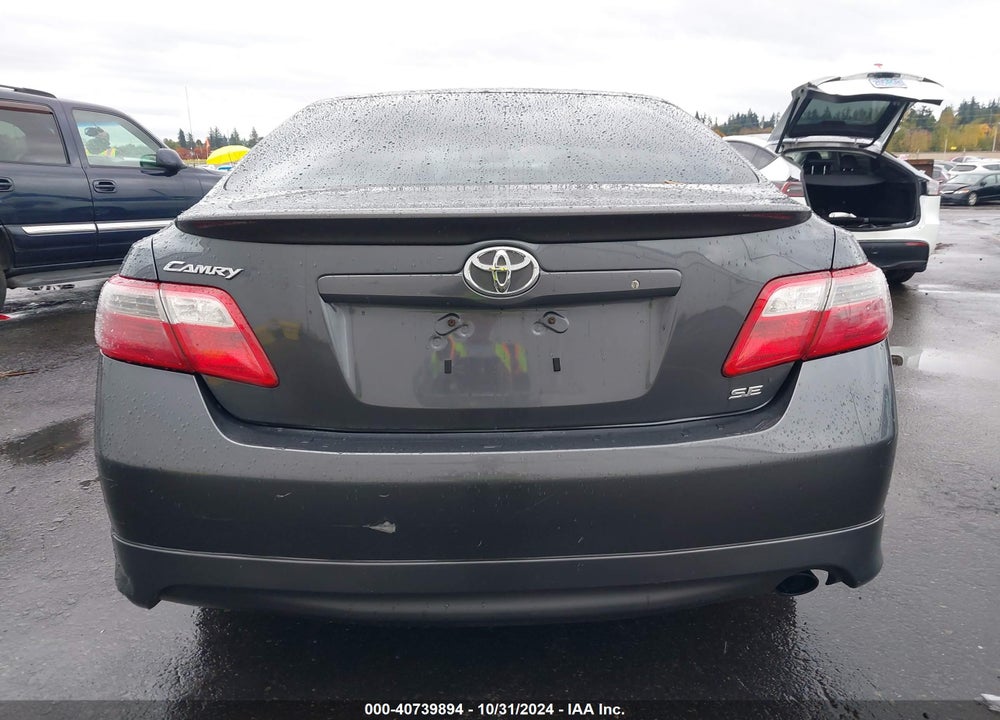 2007 TOYOTA CAMRY SE VIN: 4T1BE46K87U185651