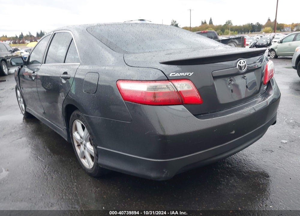 2007 TOYOTA CAMRY SE VIN: 4T1BE46K87U185651