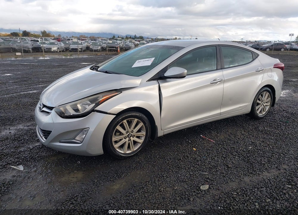 2014 HYUNDAI ELANTRA VIN: KMHDH4AE1EU174019