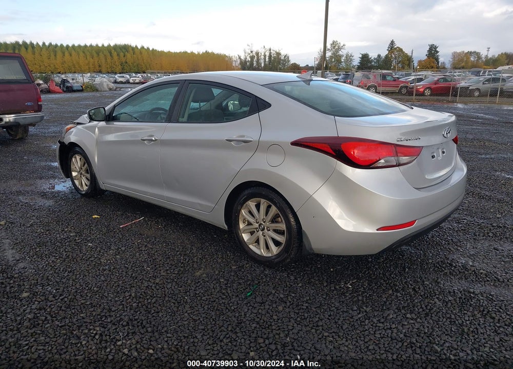 2014 HYUNDAI ELANTRA VIN: KMHDH4AE1EU174019