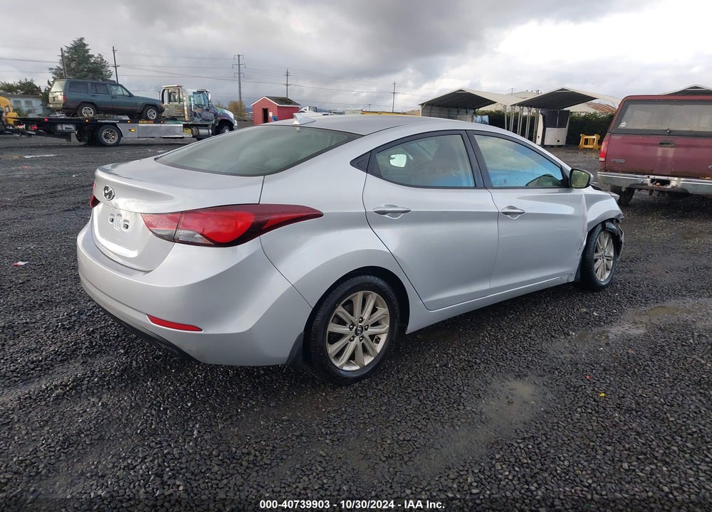 2014 HYUNDAI ELANTRA VIN: KMHDH4AE1EU174019