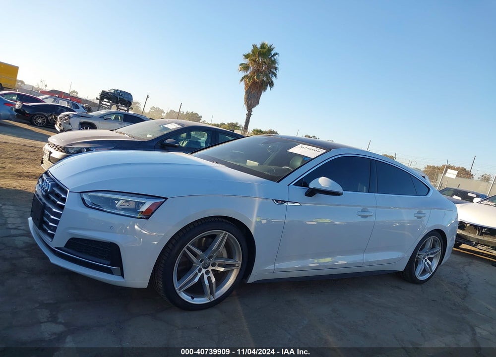 2019 AUDI A5 45 PREMIUM VIN: WAUENCF55KA091952