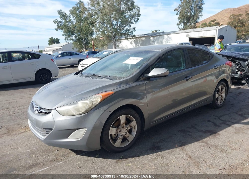 2013 HYUNDAI ELANTRA GLS VIN: 5NPDH4AE8DH290847