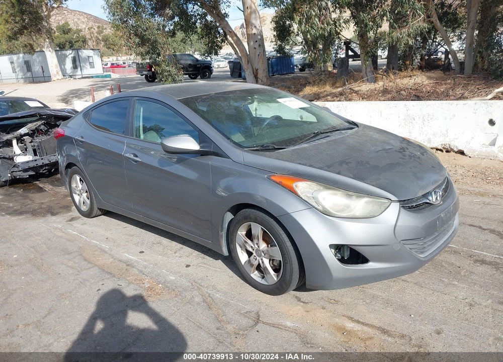 2013 HYUNDAI ELANTRA GLS VIN: 5NPDH4AE8DH290847