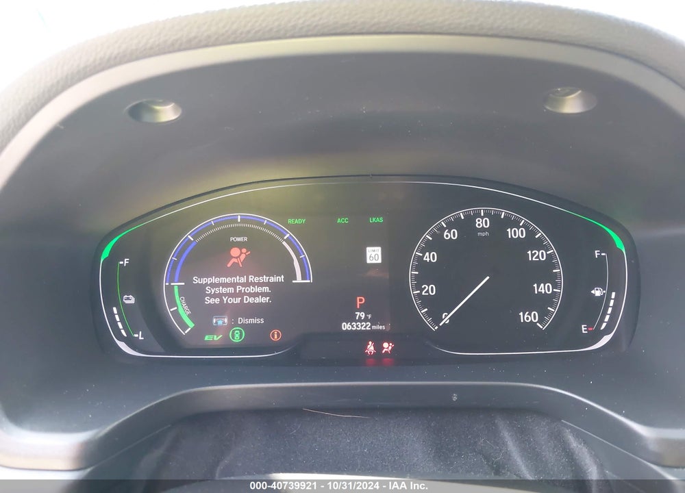 2019 HONDA INSIGHT TOURING VIN: 19XZE4F97KE017913