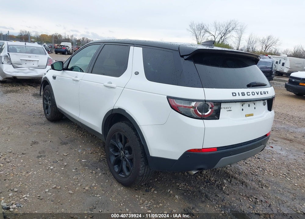 2019 LAND ROVER DISCOVERY SPORT HSE/LANDMARK EDITION VIN: SALCR2FX8KH819984