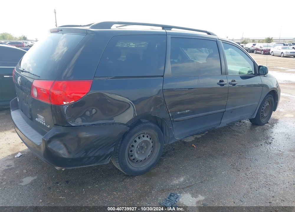 2008 TOYOTA SIENNA LE VIN: 5TDZK23C78S212809