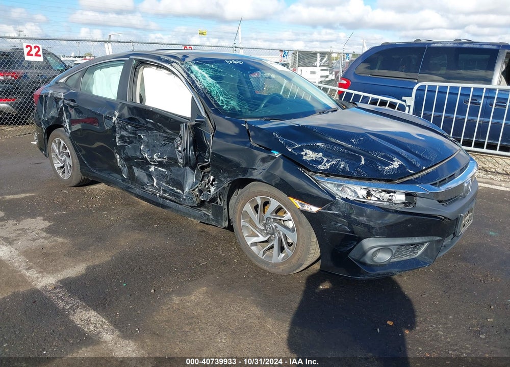 2017 HONDA CIVIC EX VIN: 19XFC2F82HE222729