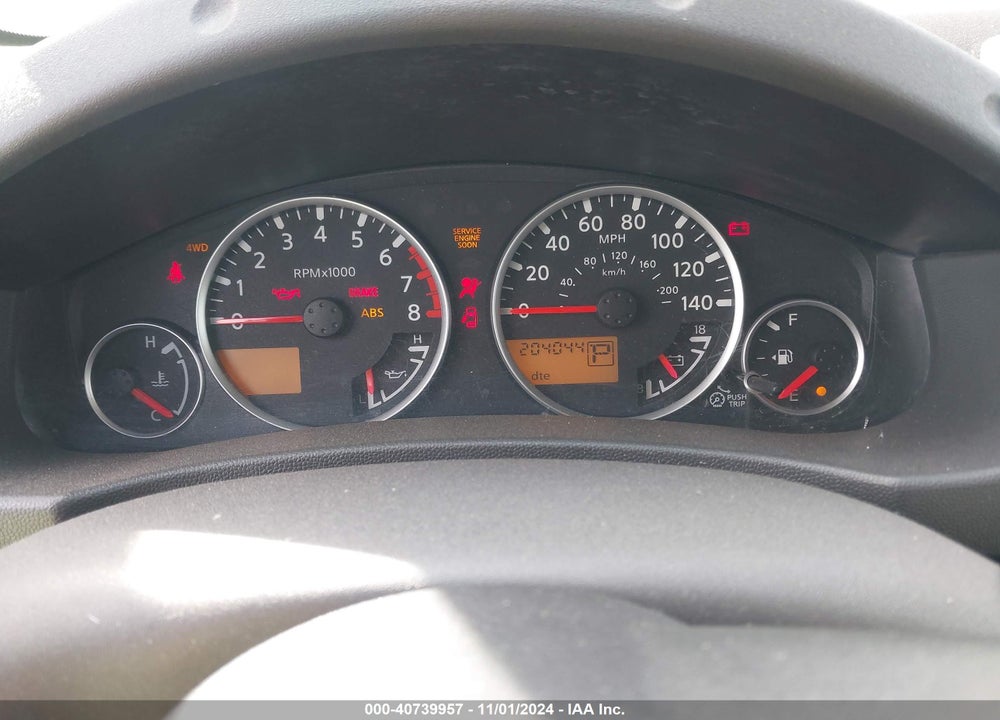 2006 NISSAN FRONTIER VIN: 1N6AD07WX6C404012