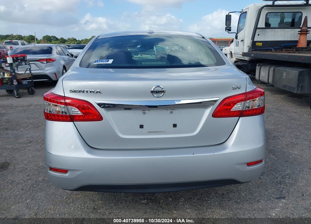 2015 NISSAN SENTRA SV VIN: 3N1AB7AP0FL691144