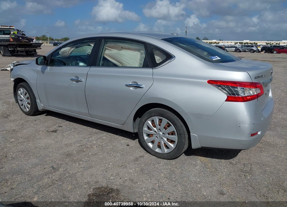 2015 NISSAN SENTRA SV VIN: 3N1AB7AP0FL691144