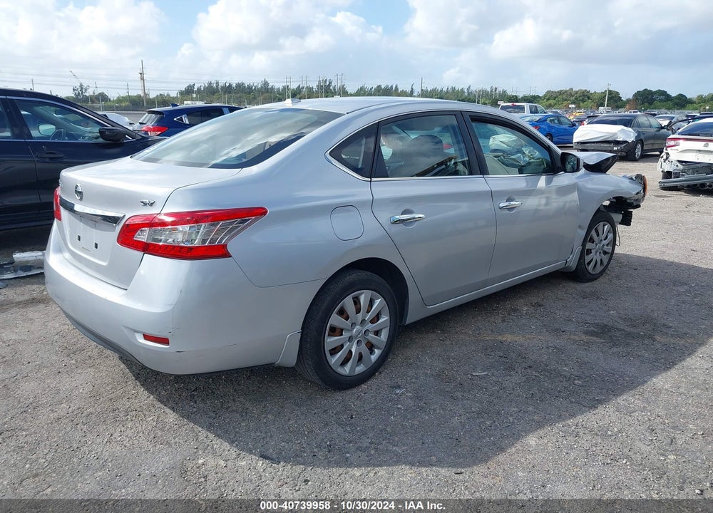 2015 NISSAN SENTRA SV VIN: 3N1AB7AP0FL691144