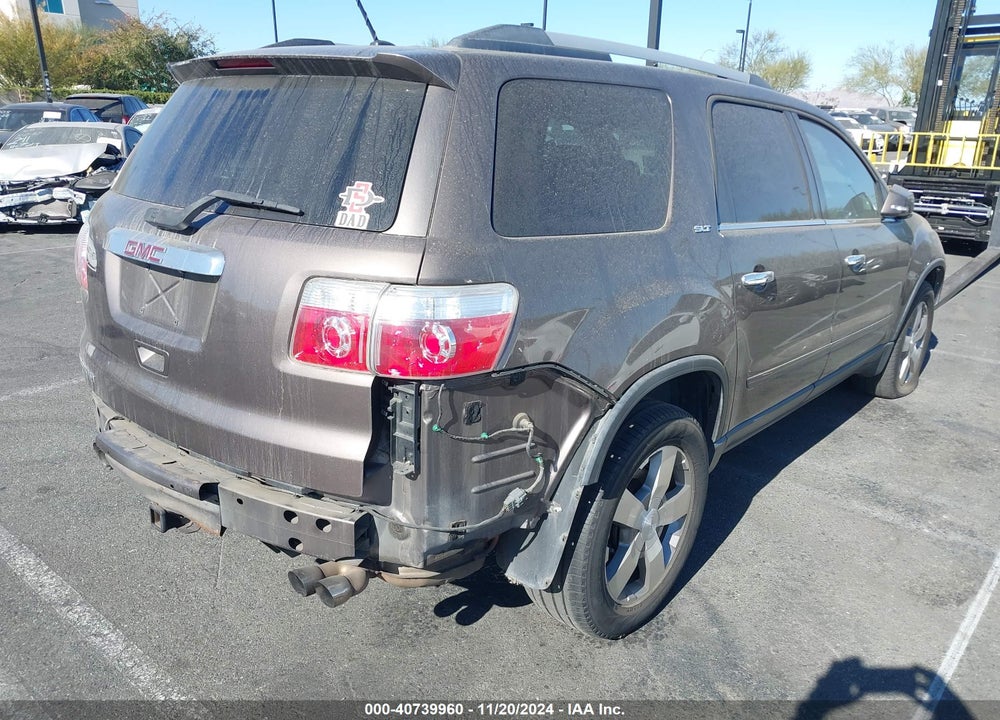 2010 GMC ACADIA SLT-1 VIN: 1GKLRMED1AJ215246