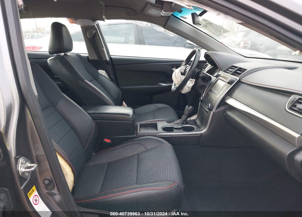 2015 TOYOTA CAMRY SE VIN: 4T1BF1FK8FU107753