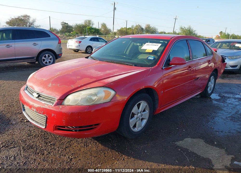 2009 CHEVROLET IMPALA VIN: 2G1WT57N091266418