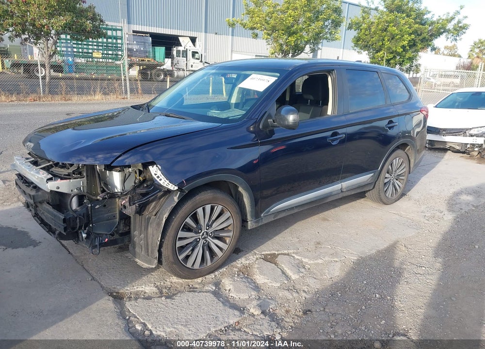 2019 MITSUBISHI OUTLANDER ES VIN: JA4AD2A34KJ002242