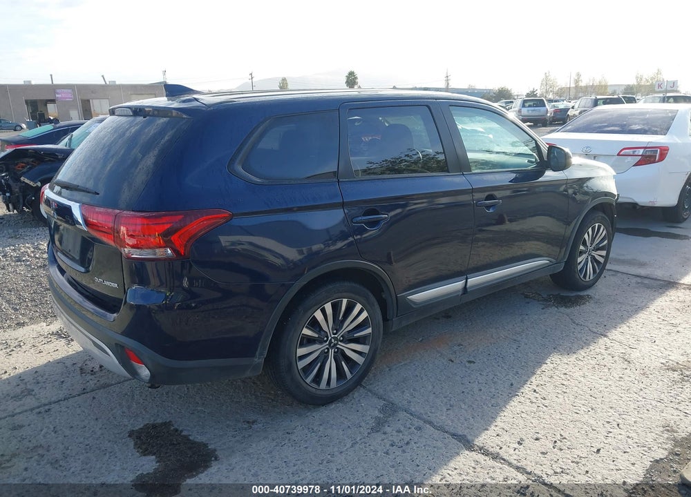 2019 MITSUBISHI OUTLANDER ES VIN: JA4AD2A34KJ002242