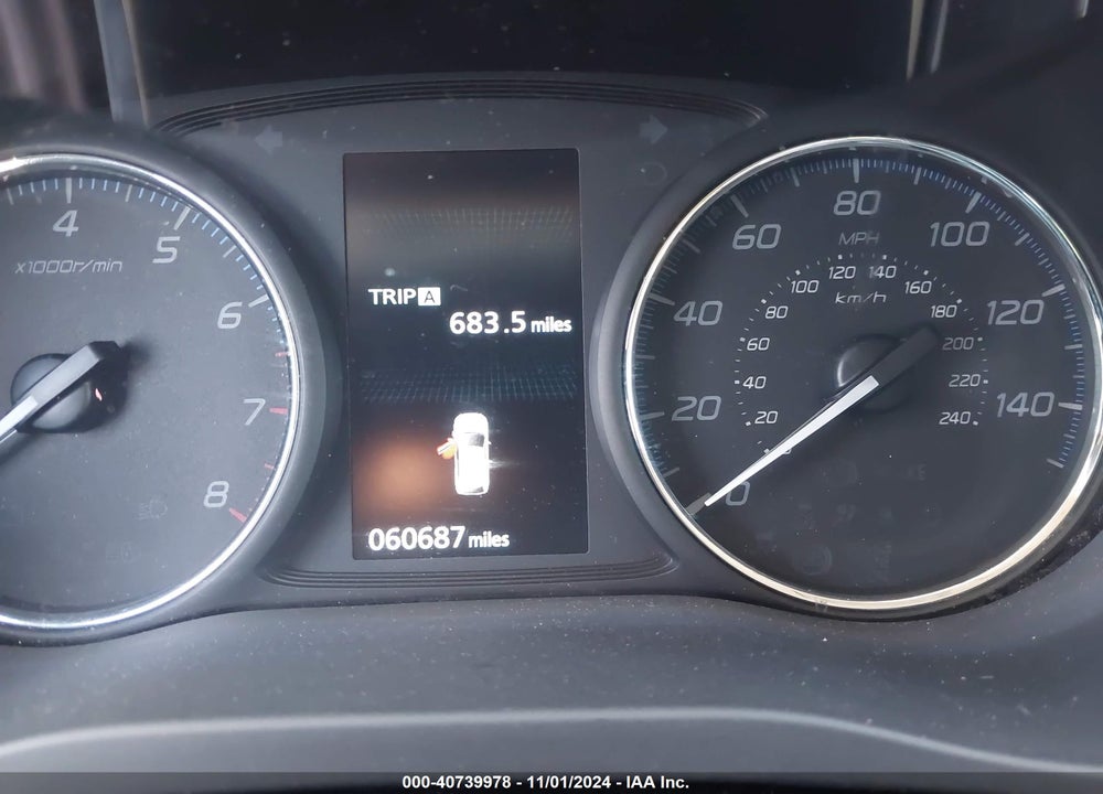 2019 MITSUBISHI OUTLANDER ES VIN: JA4AD2A34KJ002242