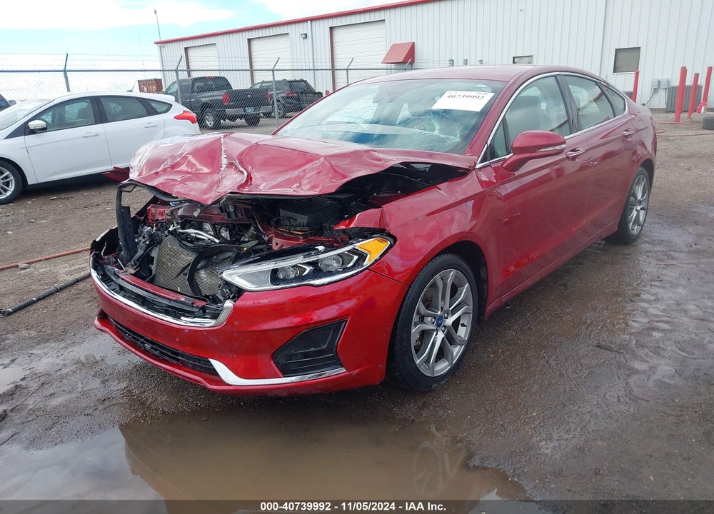 2019 FORD FUSION SEL VIN: 3FA6P0CD5KR255918