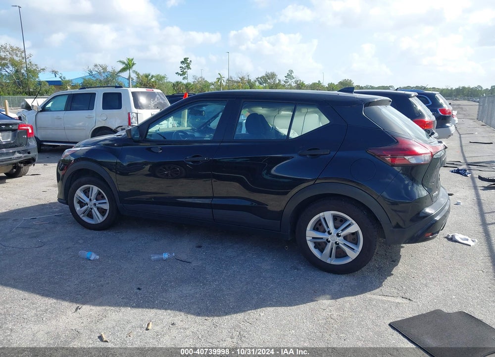 2021 NISSAN KICKS S XTRONIC CVT VIN: 3N1CP5BV2ML480004