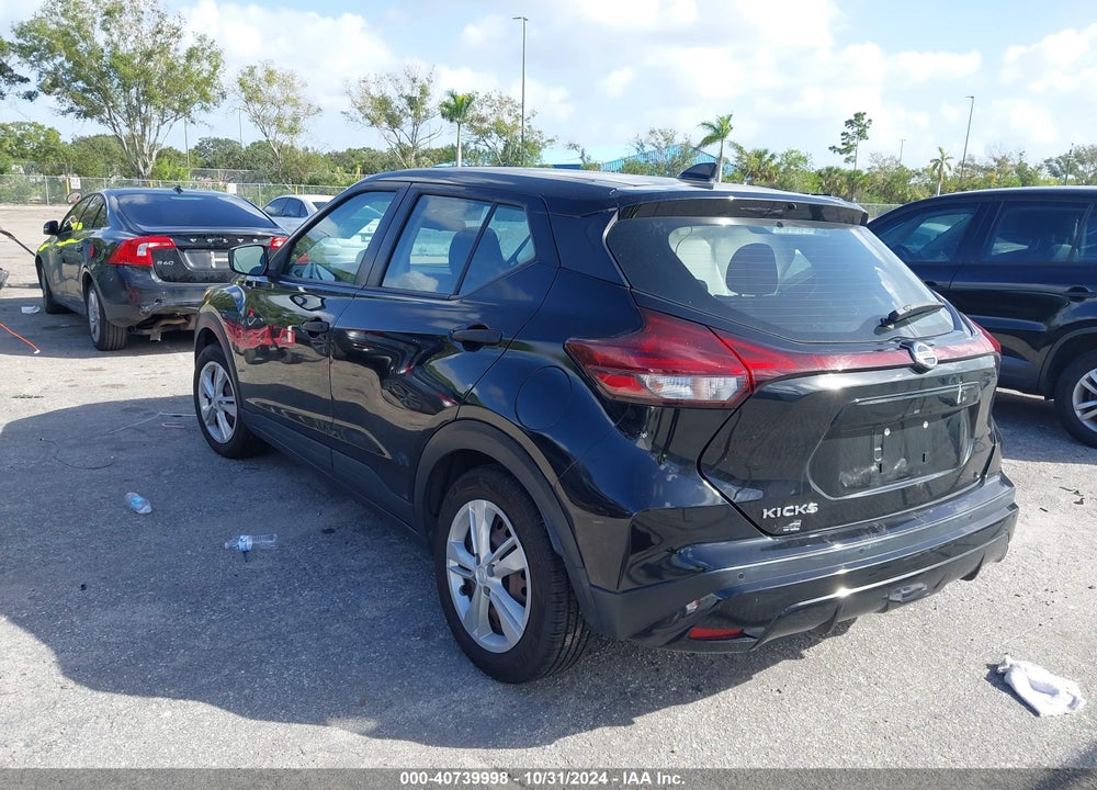2021 NISSAN KICKS S XTRONIC CVT VIN: 3N1CP5BV2ML480004