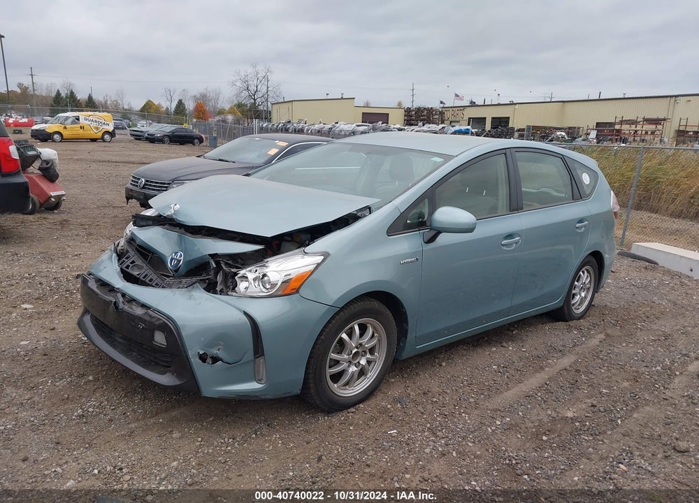2017 TOYOTA PRIUS V THREE VIN: JTDZN3EU6HJ066418