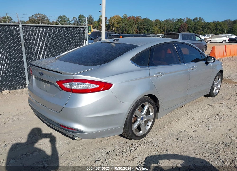 2016 FORD FUSION S VIN: 3FA6P0G77GR210734