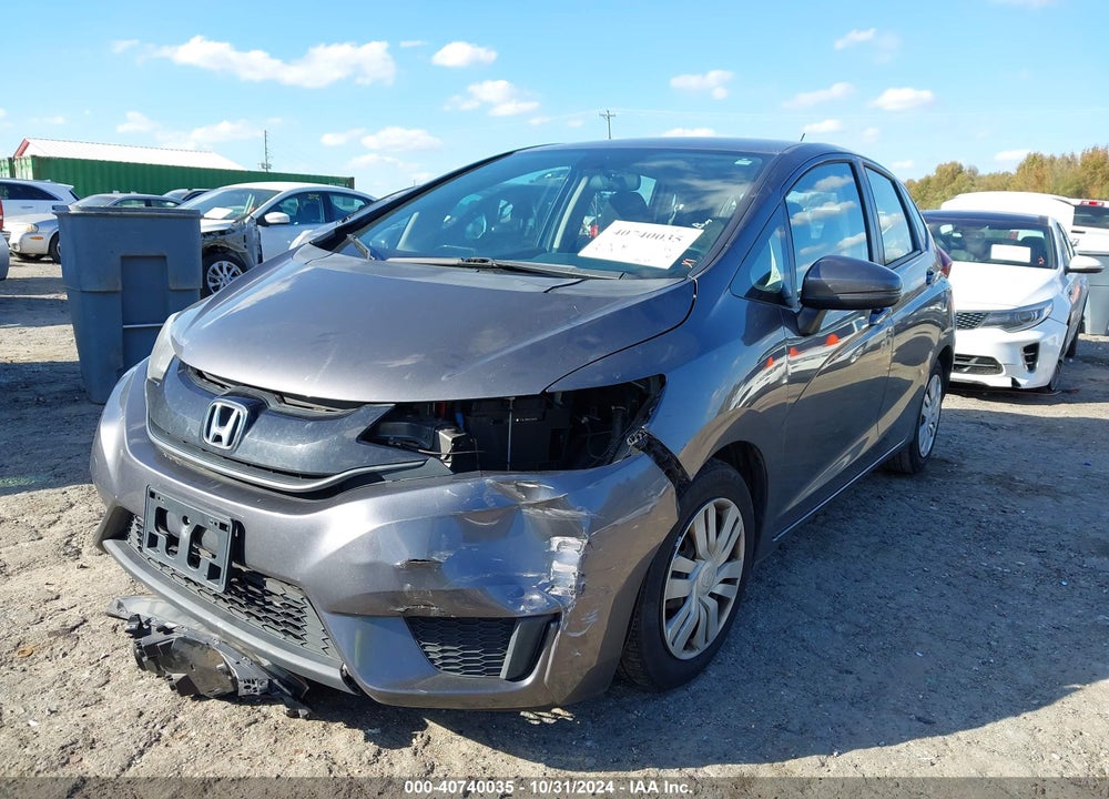 2016 HONDA FIT LX VIN: JHMGK5H53GS007849