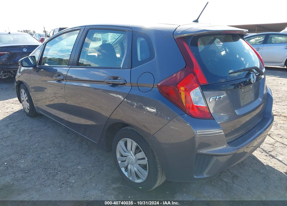 2016 HONDA FIT LX VIN: JHMGK5H53GS007849
