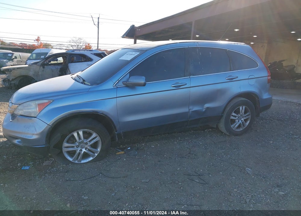 2011 HONDA CR-V EX-L VIN: 5J6RE4H77BL046535