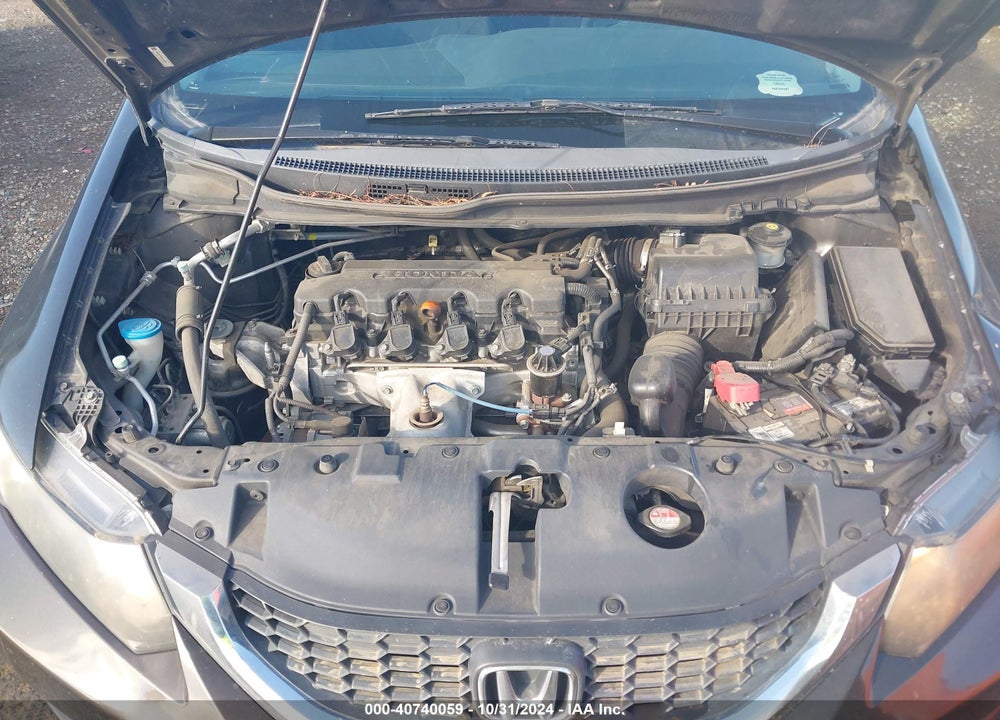 2013 HONDA CIVIC LX VIN: 19XFB2F53DE201939