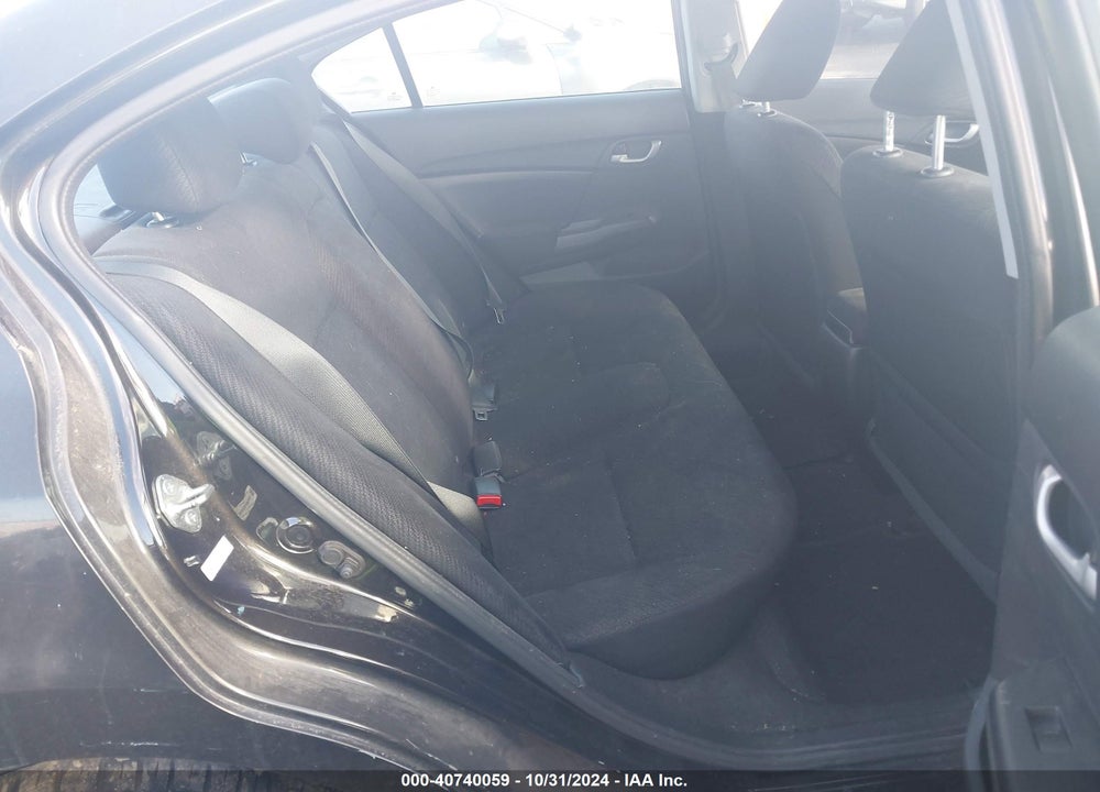 2013 HONDA CIVIC LX VIN: 19XFB2F53DE201939
