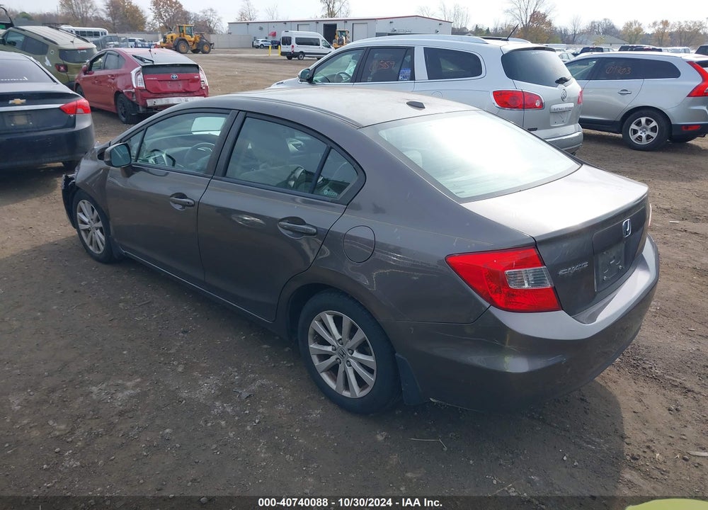 2012 HONDA CIVIC EX VIN: 19XFB2F84CE047735