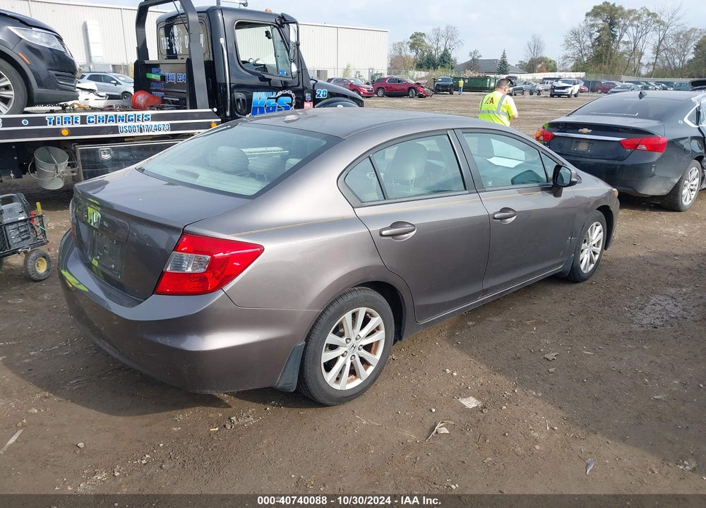 2012 HONDA CIVIC EX VIN: 19XFB2F84CE047735