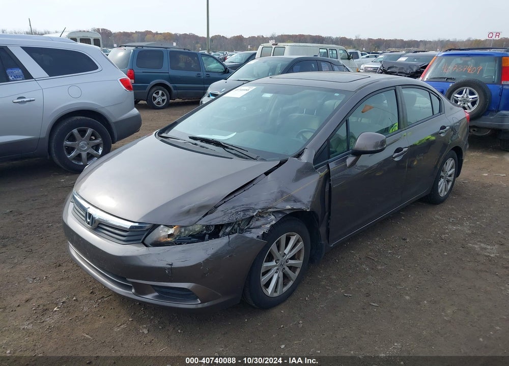 2012 HONDA CIVIC EX VIN: 19XFB2F84CE047735